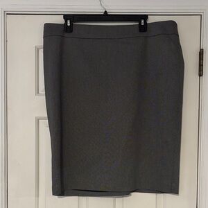 Jones New York Gray Pencil Skirt